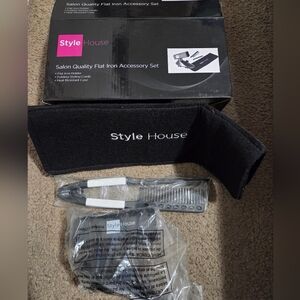 Style House Flat Iron Accessory Set